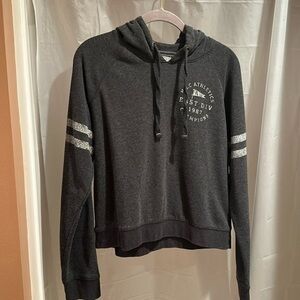 Women’s size L Aeropostale pullover hoodie dark grey